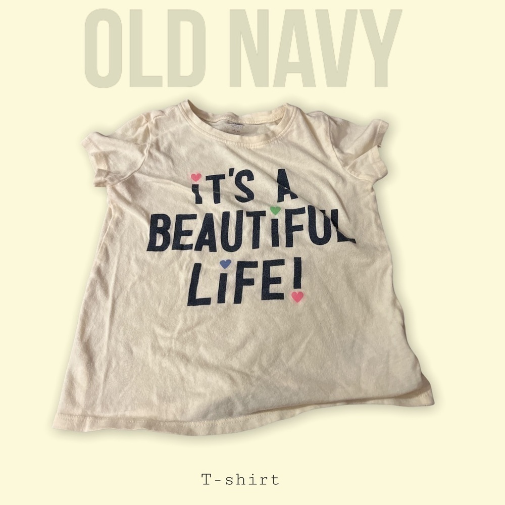 Old Navy it’s a beautiful life T-shirt - Picture 1 of 1